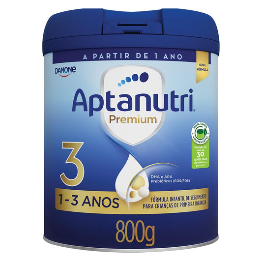 Aptanutri Premium 3 (800g) - Fórmula Infantil 1-3 Anos