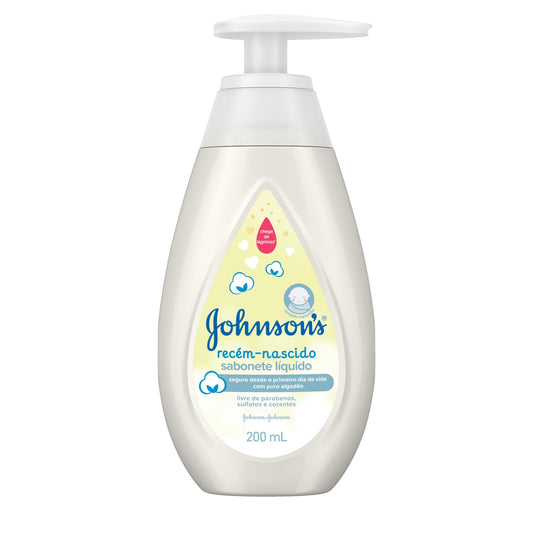 Johnson's Baby Sabonete Líquido Recém Nascido (200ml)