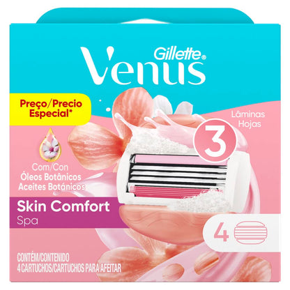 Cargas Gillette Venus Skin Comfort Spa (4 unidades)