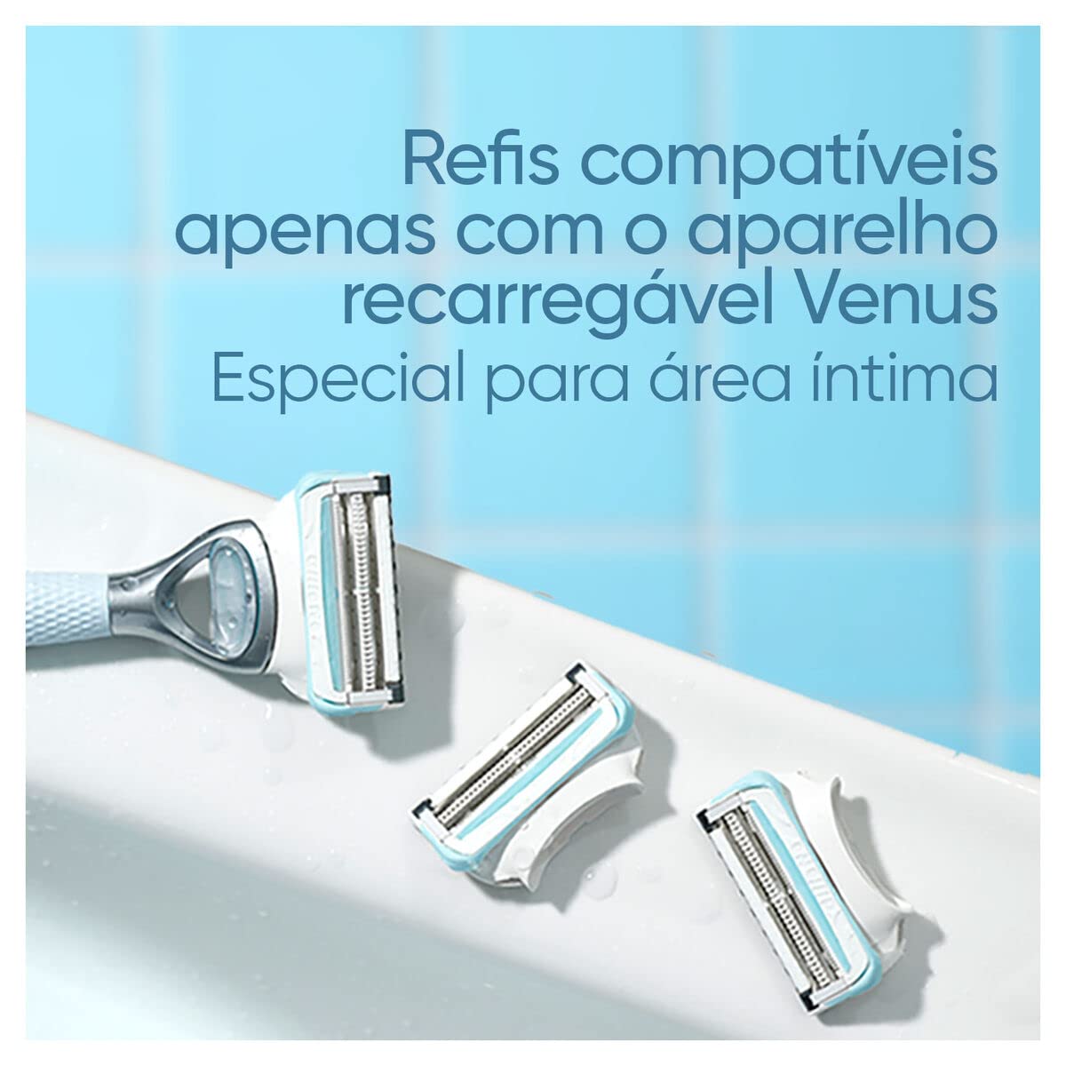 Gillette Venus Especial para Área Íntima - Cargas