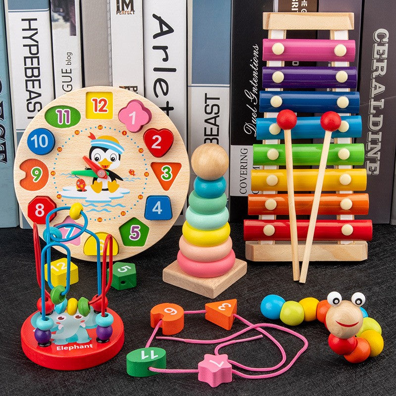 Brinquedos de Madeira Montessori