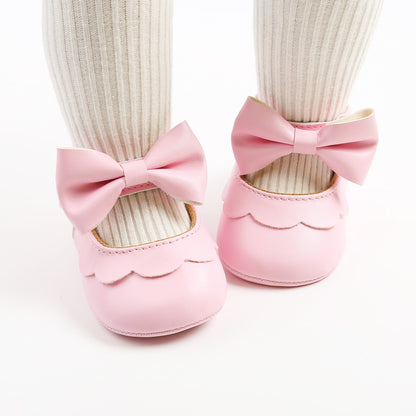 Sapatinho Casual para Bebê com Laço e Sola Macia