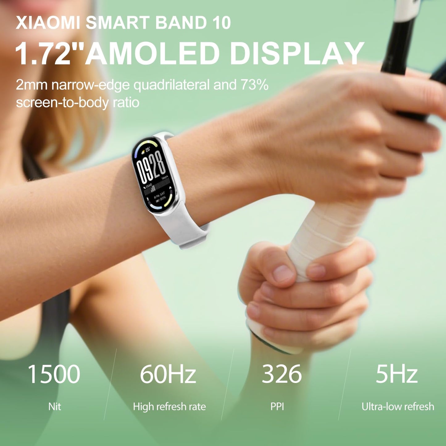 Xiaomi Smart Band 10 (Prata)