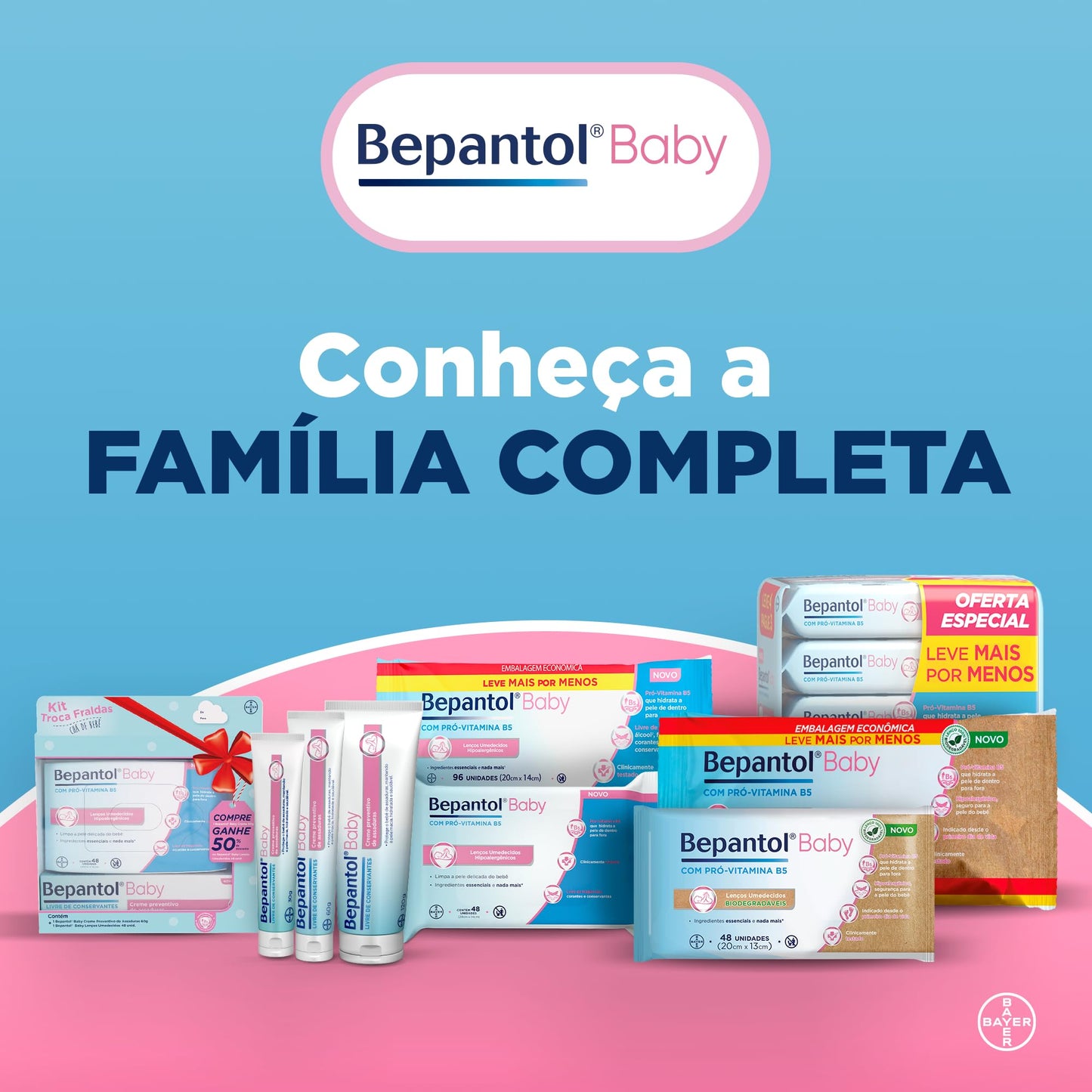 Bepantol Baby Pomada Assadura Bebe Hipoalergênica 120g
