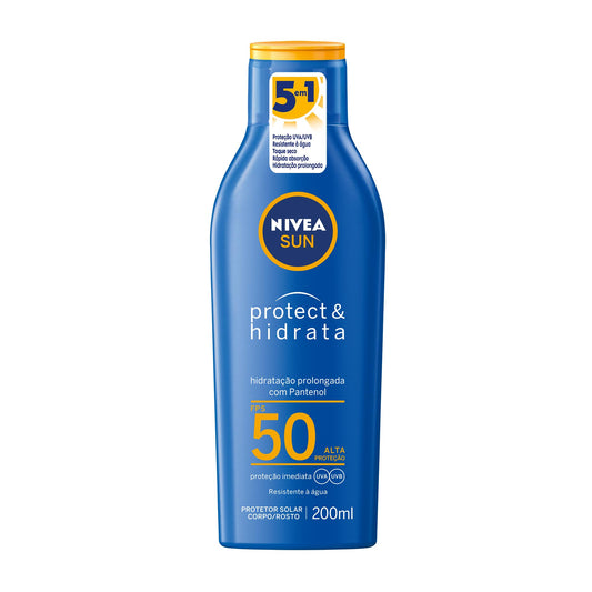 NIVEA SUN Protetor Solar Protect & Hidrata FPS 50 (200ml)