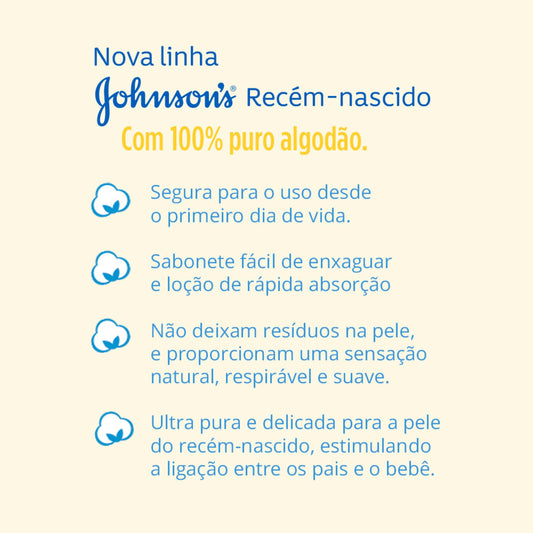 Johnson's Baby Sabonete Líquido Recém Nascido (200ml)