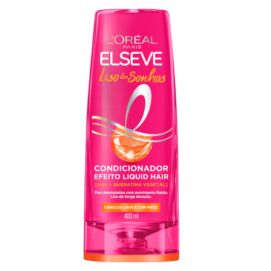 Condicionador L'Oréal Paris Elseve Liso dos Sonhos (400ml)