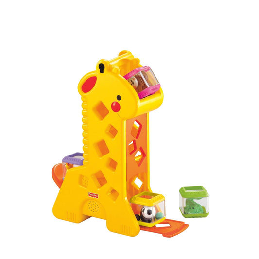 Fisher-Price Girafa com Blocos para Bebês