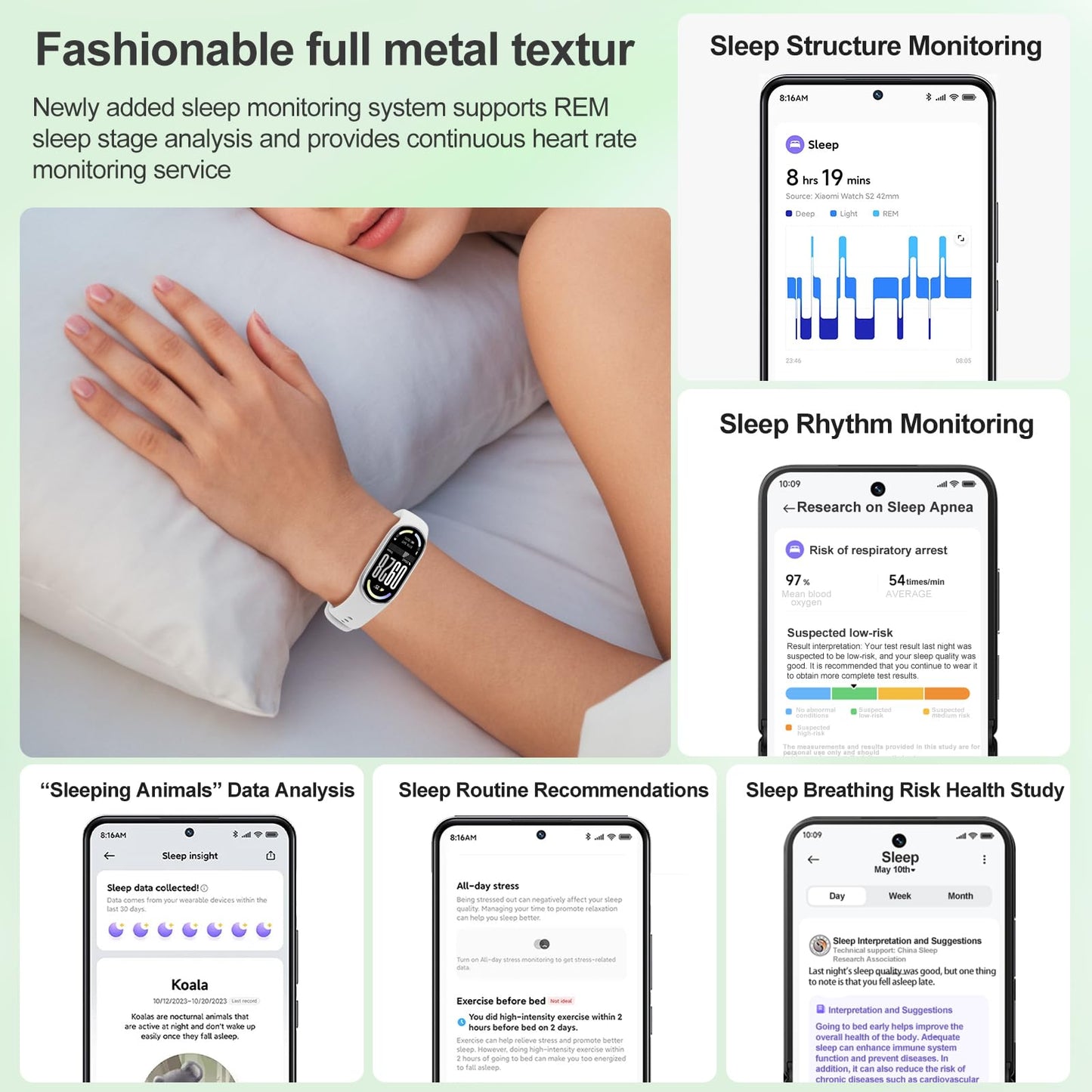 Xiaomi Smart Band 10 (Prata)