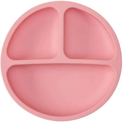 Pratinho de Silicone com Ventosa Buba (Rosa)