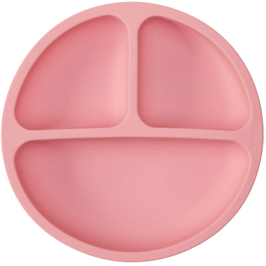 Pratinho de Silicone com Ventosa Buba (Rosa)