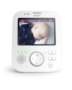 Babá Eletrônica com Vídeo Digital Philips Avent SCD843/26 White