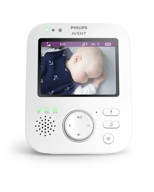 Babá Eletrônica com Vídeo Digital Philips Avent SCD843/26 White
