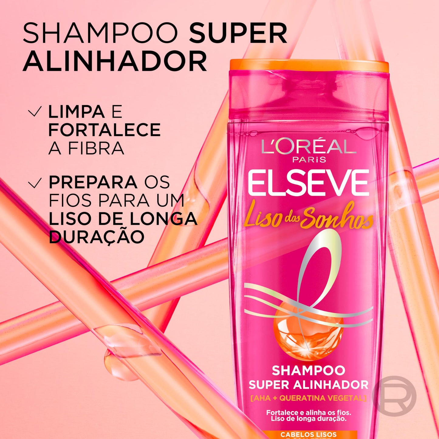 Shampoo L'Oréal Paris Elseve Liso dos Sonhos (400ml)