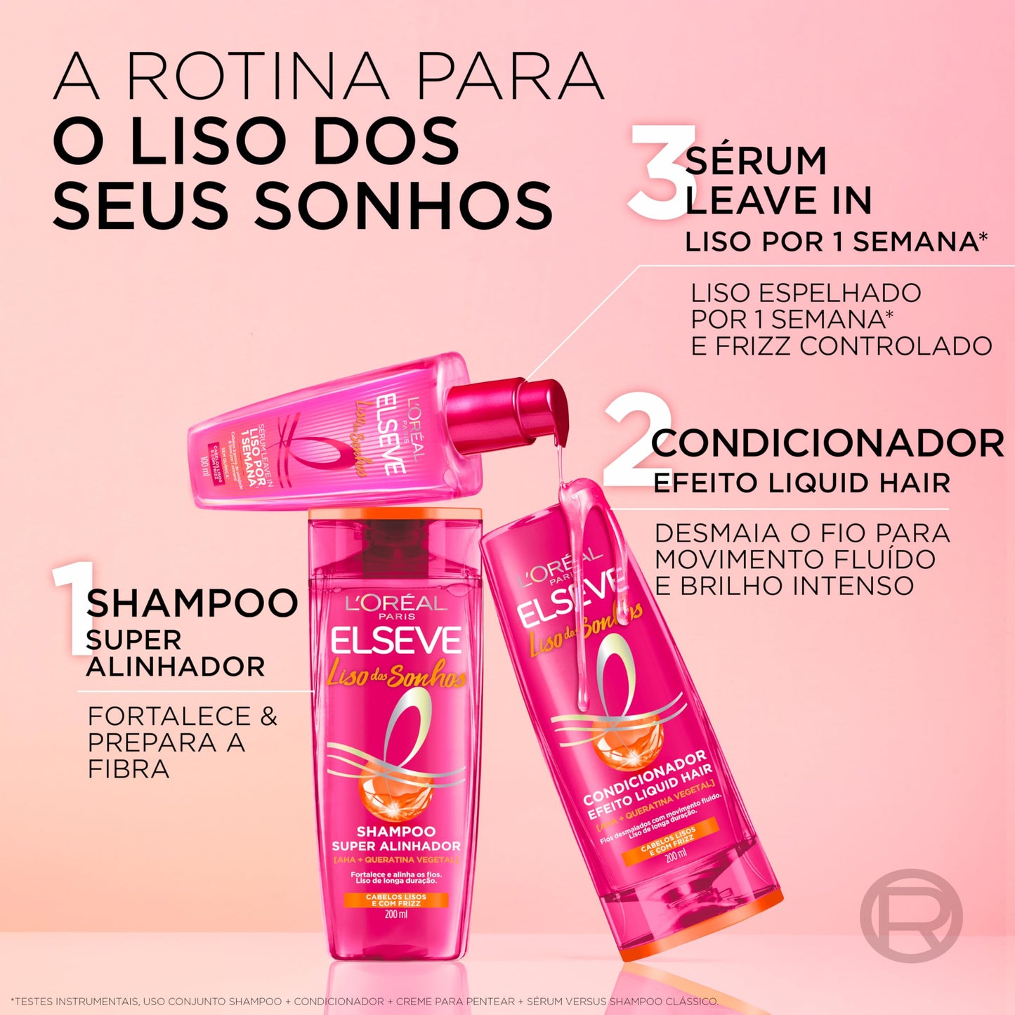 Sérum L'Oréal Paris Elseve Liso dos Sonhos (100ml)