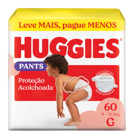 Fralda Huggies Supreme Care Roupinha G (60 fraldas)