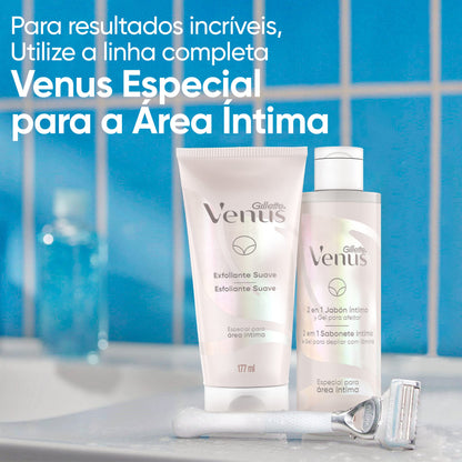 Gillette Venus 2 em 1: Sabonete Íntimo e Gel para Depilar