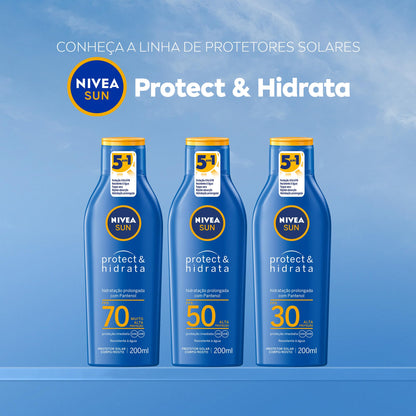 NIVEA SUN Protetor Solar Protect & Hidrata FPS 50 (200ml)