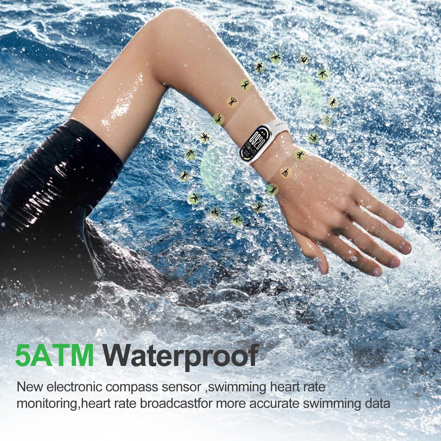 Xiaomi Smart Band 10 (Prata)