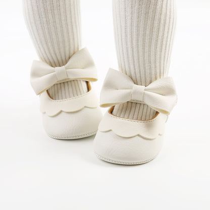 Sapatinho Casual para Bebê com Laço e Sola Macia