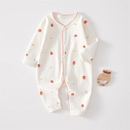 Macacão de Algodão Estampado para Bebês