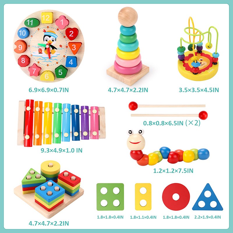Brinquedos de Madeira Montessori