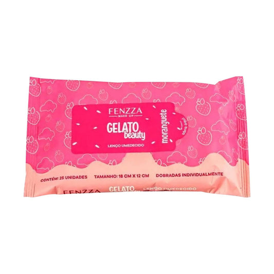 Lenço Umedecido Moranguete Gelato Beauty